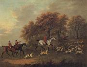 John Nost Sartorius Entering the Woods A Hunt oil painting artist